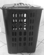 Cesto Telado Retangular 72L Silverblack - Mb