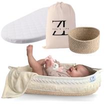 Cesto Troca de Fraldas ZEAL'N LIFE com Cesto e Almofada