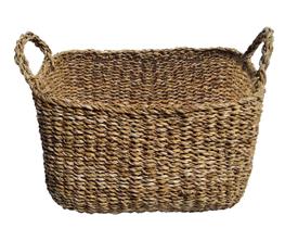 Cesto Tyft Seagrass Natore com Alça Yoi Cesto Tyft Seagrass Natore com Alça Yoi
