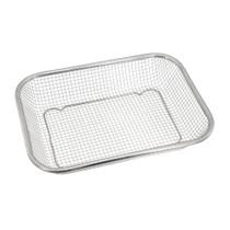 Cesto Ventilado Multiuso em Aço Inoxidável 22x30cm para Cozinha e Organização Cesto Ventilado Multiuso em Aço Inoxidável 22x30cm para Cozinha e Organização