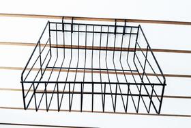 Cestos Aramados Preto 20x20 para Painel Canaletado