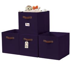 Cestos de armazenamento DECOMOMO Storage Cube Bins 38x33x33cm 4 unidades
