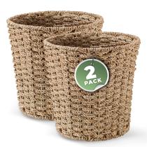 Cestos de lixo 84ECO, pacote com 2 ervas marinhas para banheiro (2,5 L) Cestos de lixo 84ECO, pacote com 2 ervas marinhas para banheiro (2,5 L)