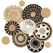 Cestos de parede decorativos Tatuo Boho Style, conjunto de 11