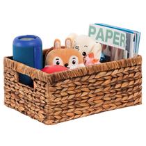 Cestos de vime CENBOSS Rattan Woven Water Hyacinth Brown Cestos de vime CENBOSS Rattan Woven Water Hyacinth Brown