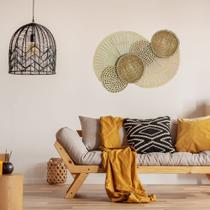Cestos Decorativos de Parede Peneiras Leques Imbuá Cestos Decorativos de Parede Peneiras Leques Imbuá