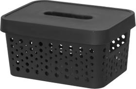 Cestos Organizador s/ Tampa Trama Rattan 2L Usual Utilid Cestos Organizador s/ Tampa Trama Rattan 2L Usual Utilid