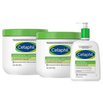 Cetaphil Kit 2x Creme Hidrantante + Loção Hidratante