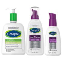 Cetaphil Kit Espuma de Limpeza + Hidratante Facial + Loção Hidratante