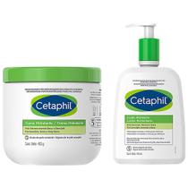 Cetaphil Kit Loção Hidratante Pele Normal a Seca 473ml + Creme Hidratante Pele Extremamente Seca 453g