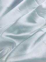 Cetim com elastano na cor branca