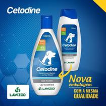 Cetodine Shampoo Dermatológico Clorexidine Antifúngico 500ml - Lavizoo