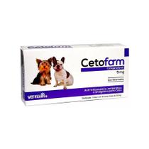 Cetofarm 5mg 10 Comprimidos Vet farmos