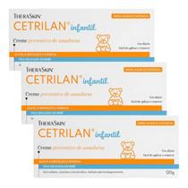 Cetrilan Theraskin Protetor Assaduras 120g - 24h kit com 3