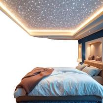 Céu Estrelado Wifi Fibra Ótica 500 Pontos Kit Iluminação Led