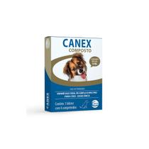 Ceva Vermífugo Canex Composto para Cães, 4 Comprimidos