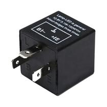 CF14 3 pinos ajustar 12V LED pisca relé indicador de sinal de volta do carro luz pisca CF14 3 pinos ajustar 12V LED pisca relé indicador de sinal de volta do carro luz pisca