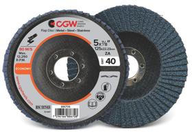 Cgw Disco Flap Fibra 115 X 22.23 Gr60 T-27 Economy