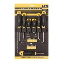 Ch fenda jg c/21 pecas - EDA Ch fenda jg c/21 pecas - EDA