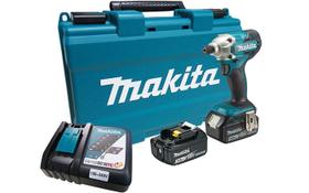 Ch impacto makita c/2baterias 18v 3.0ah 155n.m dtd156rfe