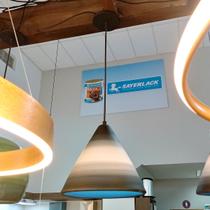 Ch Pendente Moulin Rouge Cone G 1lamp E27