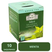 Chá Ahmad Tea London Mint Mystique Menta 10 Saquinhos