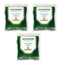 Chá Alcachofra Folhas Natural Kit 3 Pacotes Chamel