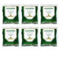 Chá Alcachofra Folhas Natural Kit 6 Pacotes Chamel