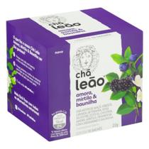 Chá Amora, Mirtilo e Baunilha Leão 10x2,2g