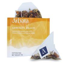 Chá Arbata Serenity Pêssego Sem Cafeína 12 Sachês Pirâmide Chá Arbata Serenity Pêssego Sem Cafeína 12 Sachês Pirâmide