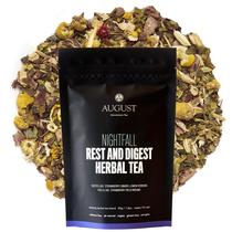 Chá August Uncommon Nightfall Mistura de Ervas Sem Cafeína Chá August Uncommon Nightfall Mistura de Ervas Sem Cafeína