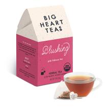 Chá Big Heart Tea Co. Hibisco Rosa Blush 25 g Chá Big Heart Tea Co. Hibisco Rosa Blush 25 g