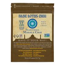 Chá Blue Lotus Chai Tradicional Masala em Pó Temperado Chá Blue Lotus Chai Tradicional Masala em Pó Temperado