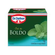Chá boldo dr oetker sachê 10g c/ 15 unidades