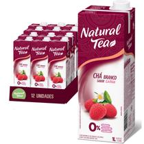 Chá Branco com Lichia NATURAL TEA 1L (12 Litros)
