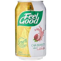 Chá Branco Sabor Lichia Feel Good Lata 330ml Chá Branco Sabor Lichia Feel Good Lata 330ml