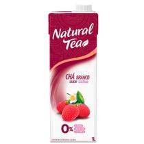 Chá Branco Sabor Lichia Natural Tea 1l Chá Branco Sabor Lichia Natural Tea 1l