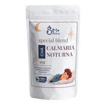 Chá Calmaria Noturna Blend Auxilia na melhora do Sono 50g Chá Calmaria Noturna Blend Auxilia na melhora do Sono 50g