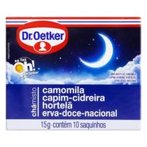Chá Camomila, Capim-Cidreira, Hortelã e Erva-Doce-Nacional - Dr.Oetker
