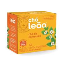 Chá Camomila Leão com 10 Unidades Chá Camomila Leão com 10 Unidades