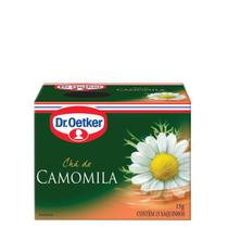 Cha camomila oetker 15 saq