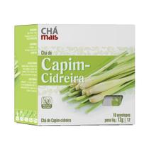Chá Capim Cidreira Chá Mais 10 Envelopes ClinicMais