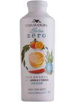 Chá casa madeira branco zero açúcar laranja e cenoura 500ml