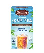 Chá Celestial Seasonings Cold Brew Sem Açúcar 18 Sachês