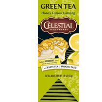 Chá Celestial Seasonings Verde Mel Limão Ginseng 25x6