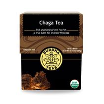 Chá Chaga Orgânico Buddha Teas - Equilíbrio Cognitivo - 18 Sachês