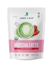 Chá com leite de morango orgânico Jade Leaf Matcha 150g