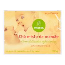 Chá da Mamãe Weleda 22,5g perfeito para mamãe menos cólicas acalma o bebê