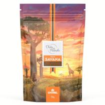 Chá da Savana 50g ( Chá de Rooibos, c/ Cacau, Laranja, Canela, e aroma natural de Baunilha) - Pouch Chá da Savana 50g ( Chá de Rooibos, c/ Cacau, Laranja, Canela, e aroma natural de Baunilha) - Pouch
