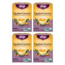 Chá de alcaçuz egípcio Yogi 64 sacos orgânicos sem cafeína